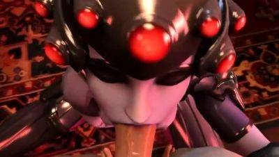 Widowmaker Mouth Full of Cum - Secaz - drtuber