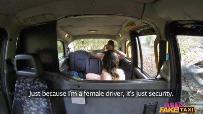 British Spanish Lesbian Taxi Fun 2 - hotmovs.com - Britain - Spain