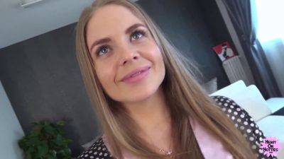 Alessandra Jane - Alessandra Jane, the stunning Russian virgin, gets brutally fucked and facialized in POV - sexu.com - Russia