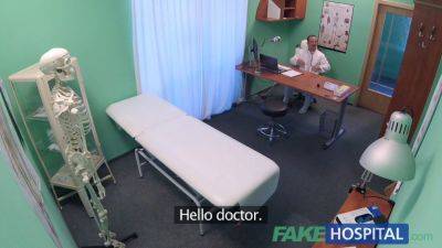 George Uhl - Petite Russian teen gets her pussy licked and fucked by doctor in fake hospital - sexu.com - Russia