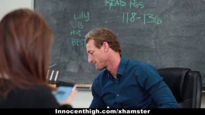 Ryan Maclane - Lily Jordan - Lily - Lily Jordan gets a hard fucking from her kinky teacher Ryan McLane - sexu.com - Jordan