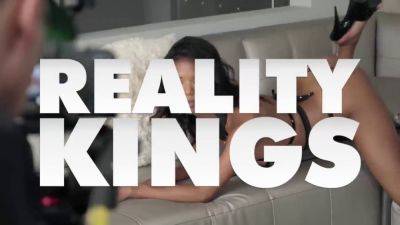 Bella Rolland - Alex Legend - Alex Legend and Bella Rolland take turns deepthroating and fucking in HD Reality Kings video - sexu.com
