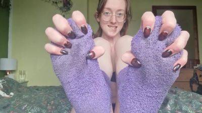 Gentle Cum In Mouth Joi - Fluffy Socks - hclips