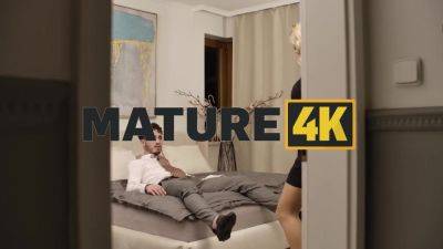 MATURE4K. Big Tits Mature Likes Coffee and My Cock - hotmovs.com - France