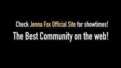 Jenna Foxx - Poses & Gets Practically Naked Just For All Of Us! 5 Min With Jenna Foxx - hotmovs.com