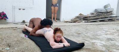 I Was Accompanying My Friend When She Was Going To Give It To Her Boyfriend At The Construction Site And I Had Sex With Him Too - upornia - Brazil