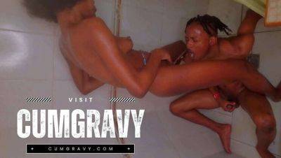 Jamaican Couple's Shower Explicit Encounters - veryfreeporn.com - Jamaica