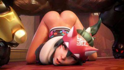 Japanese Kiriko's Overwatch Orgy Compilation - porntry.com - Japan