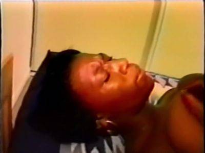 90s Black Couple Hot Amazing Sex Scene - tubepornclassic.com